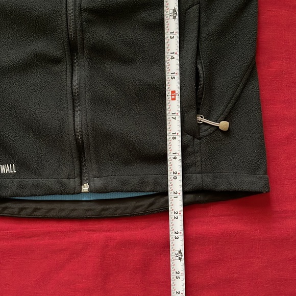 The North Face Sz S Windwall  Full Zip Black Fleece Vest - Picture 12 of 12